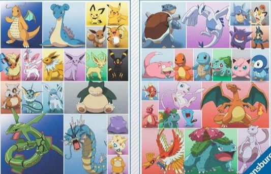Pokémon Kollekció Ravensburger 2x500 darabos kirakó puzzle (RA-17266 4005556172665) - puzzlegarden