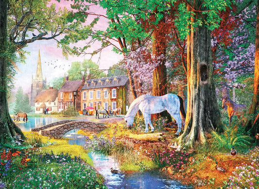 Pónik az erdőben Gibsons 1000 darabos kirakó puzzle (G-G6397) - puzzlegarden