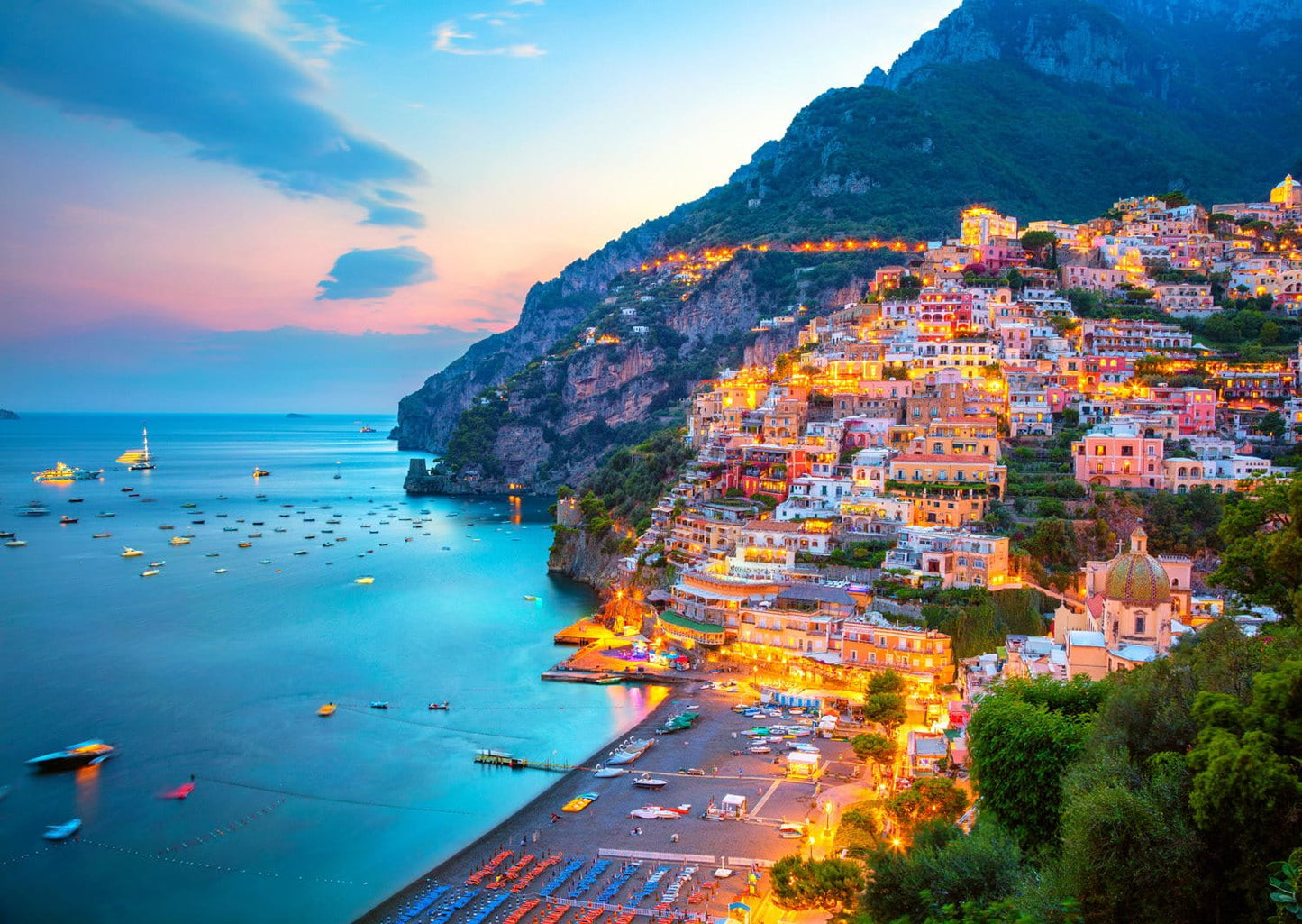 Positano Alkonyatkor, Olaszország ENJOY 1000 darabos kirakó puzzle (EN-2098 5949194020980) - puzzlegarden