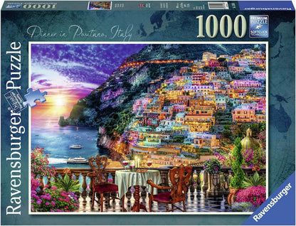 Positano, Olaszország Ravensburger 1000 darabos kirakó puzzle (RA-15263 4005556152636) - puzzlegarden