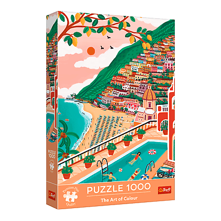 Positano, Olaszország Trefl 1000 darabos kirakó puzzle (TR-10895) - puzzlegarden