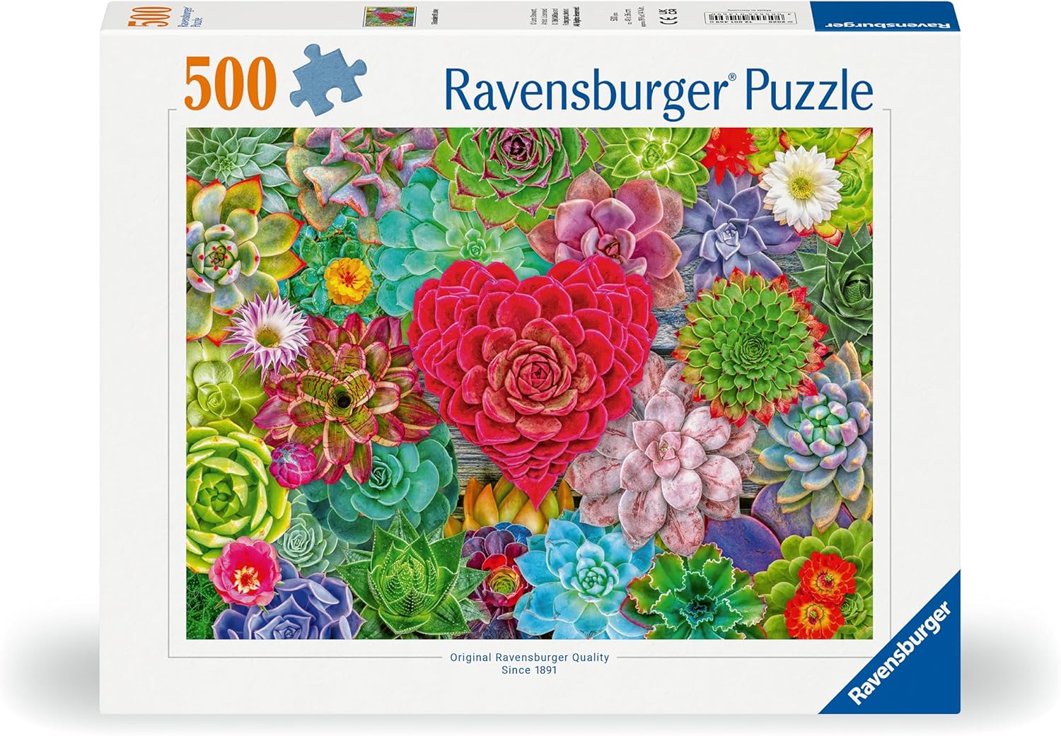 Pozsgás szerelem Ravensburger 500 darabos kirakó puzzle (RA-12001469) - puzzlegarden