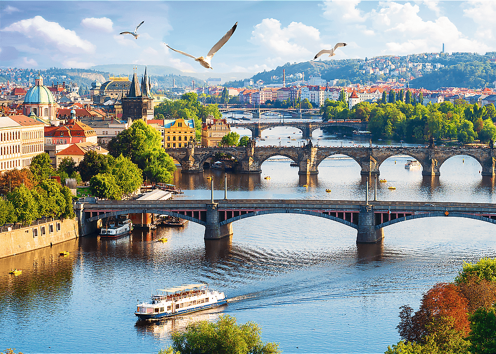 Prága, Csehország Trefl 500 darabos kirakó puzzle (TR-37382) - puzzlegarden