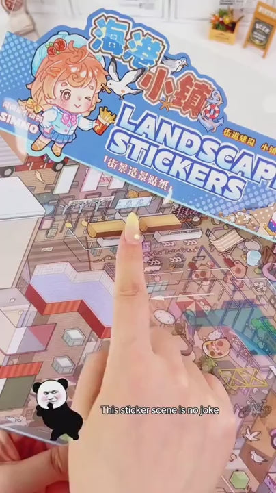 Kikötőváros - matricajelenet