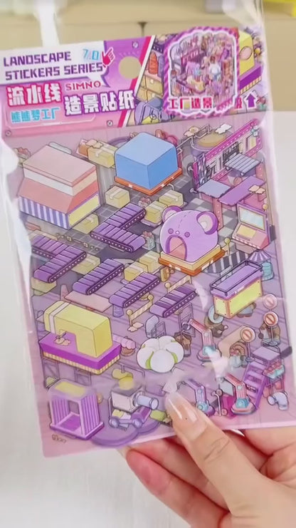 Maciálom-gyár - matricajelenet