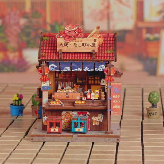 Oszakai takoyaki büfé – hivatalos CuteBee termékbemutató