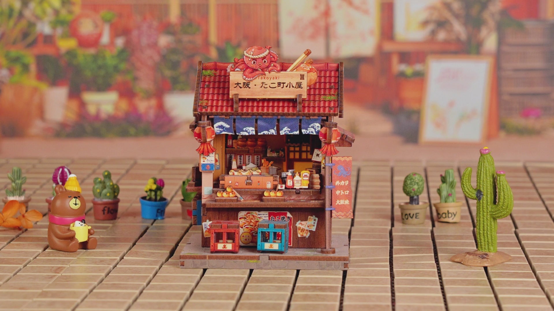 Oszakai takoyaki büfé – hivatalos CuteBee termékbemutató