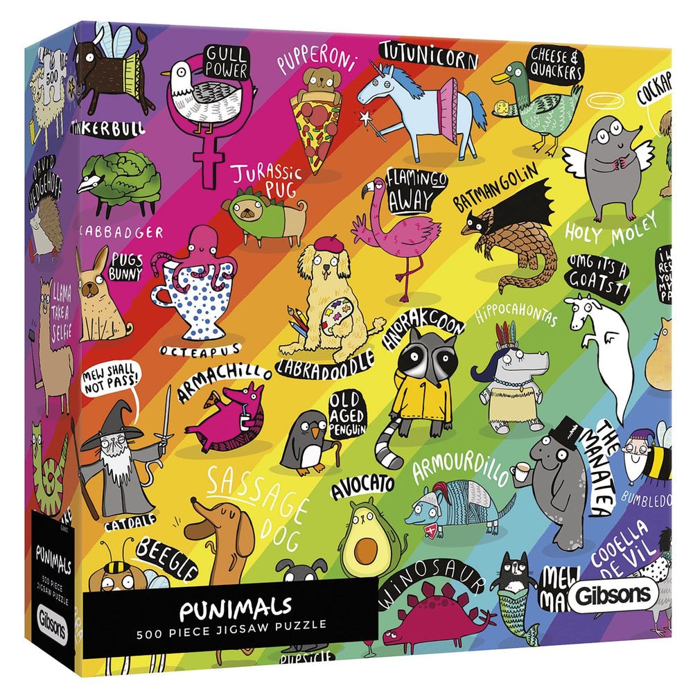 Punimals Gibsons 500 darabos kirakó puzzle (G - G3602 5012269036022) - puzzlegarden