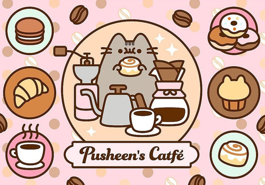 Pusheen kávézója Trefl 500 darabos kirakó puzzle (TR - 37528 5900511375282) - puzzlegarden