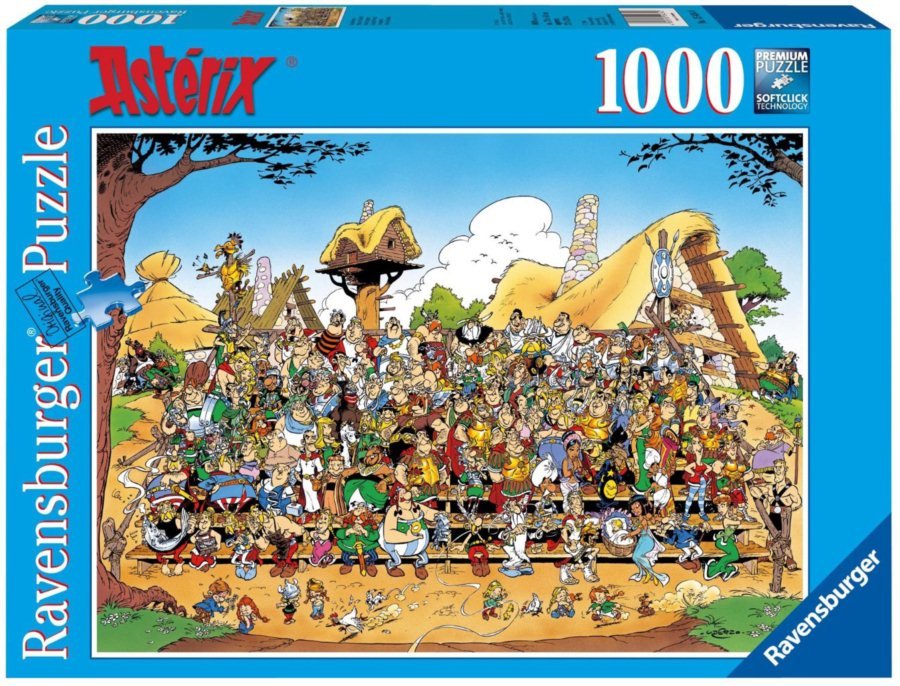 Asterix - Családi portré Ravensburger 1000 darabos kirakó puzzle (RA-15434 4005556154340) - puzzlegarden