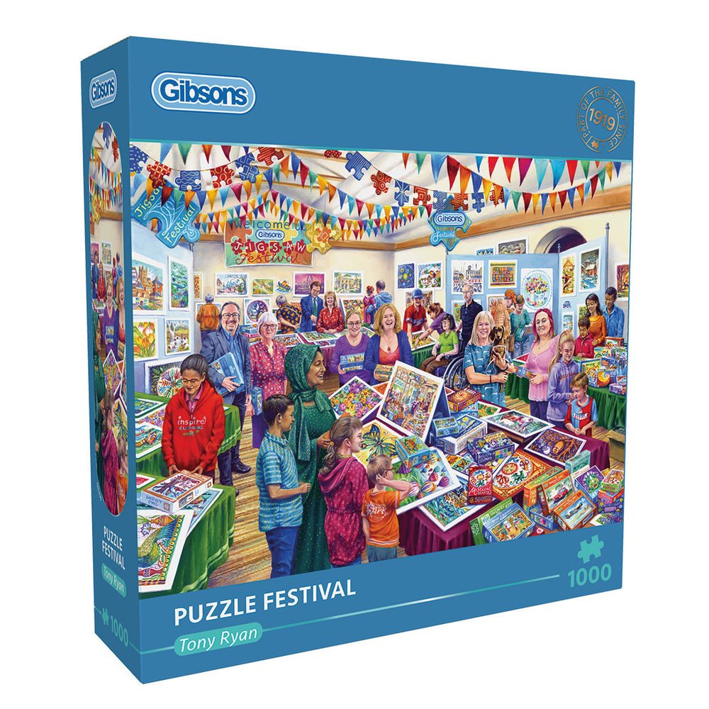 Puzzle Festival Gibsons 1000 darabos kirakó puzzle (G - G6400 5012269064001) - puzzlegarden