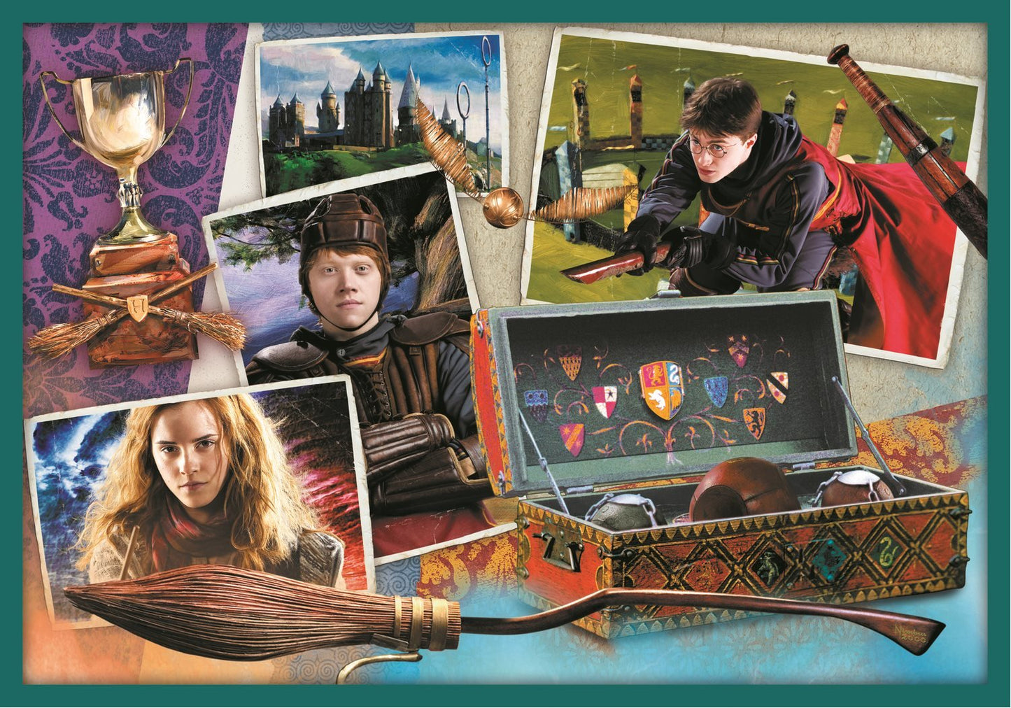 10 in 1 - Harry Potter Trefl 48 darabos kirakó puzzle (TR-90392 5900511903928) - puzzlegarden