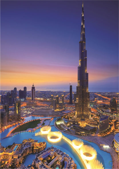 Burj Khalifa, Egyesült Arab Emírségek Educa 1000 darabos kirakó puzzle (ED-19642 8412668196421) - puzzlegarden