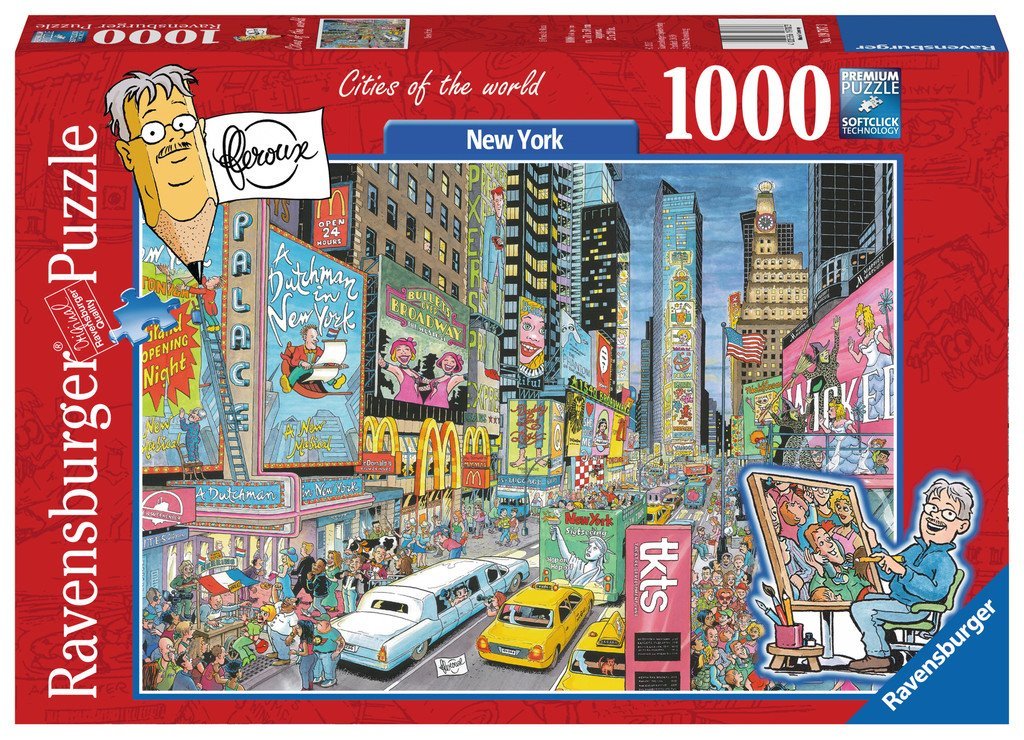 A Világ Városai - New York Ravensburger 1000 darabos kirakó puzzle (RA-19732 4005556197323) - puzzlegarden