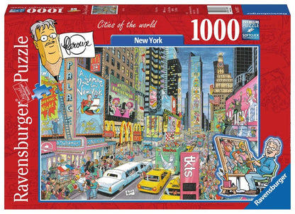 A Világ Városai - New York Ravensburger 1000 darabos kirakó puzzle (RA-19732 4005556197323) - puzzlegarden