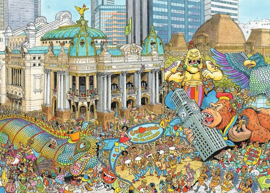 A Világ Városai - Rio de Janeiro Ravensburger 1000 darabos kirakó puzzle (RA - 16194) - puzzlegarden