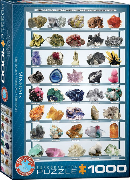 Minerals 1000 darabos Eurographics puzzle kirakó (6000-2008)