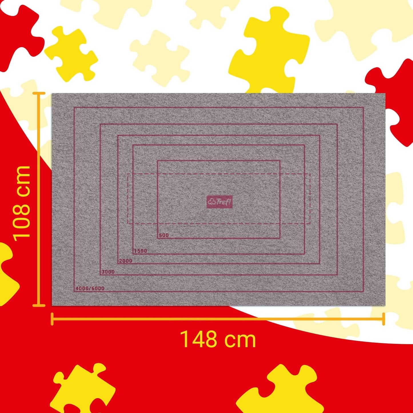 Puzzle Szőnyeg 500 - 6000 Trefl egyéb darabos kirakó puzzle (TR-61440) - puzzlegarden