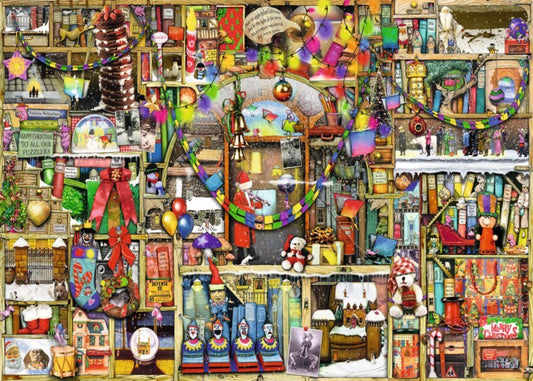 A Karácsonyi Szekrény Ravensburger 1000 darabos kirakó puzzle (RA-19468 4005556194681) - puzzlegarden
