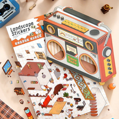 Rádió - matricajelenet Simno 1 darabos kirakó puzzle (SN-6941776325031) - puzzlegarden