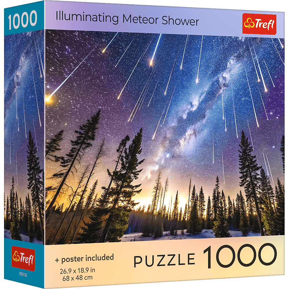 Ragyogó meteorraj Trefl 1000 darabos kirakó puzzle (TR-USA_99318) - puzzlegarden