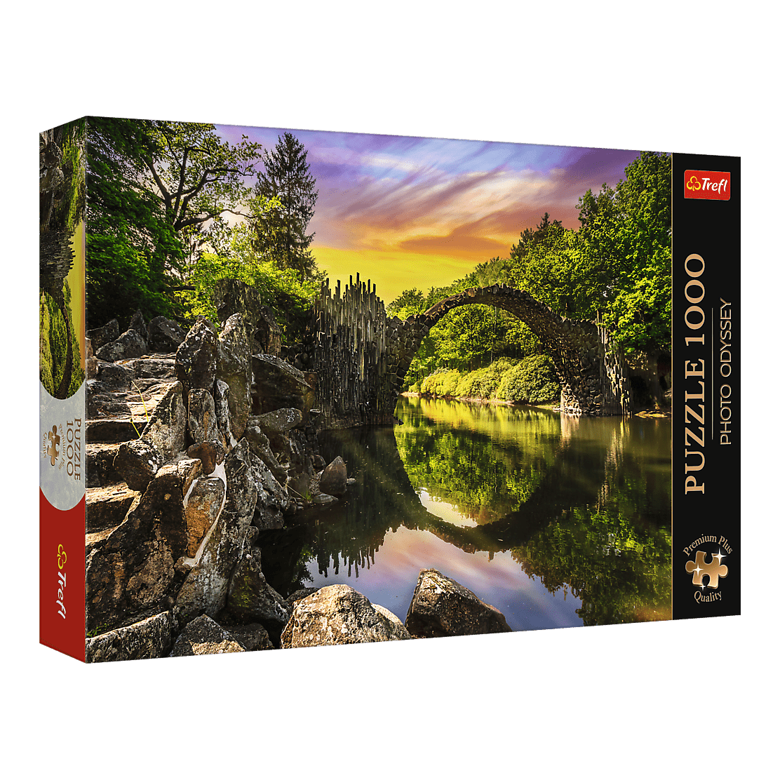 Rakotz Híd, Kromlau, Németország Trefl 1000 darabos kirakó puzzle (TR-10811) - puzzlegarden
