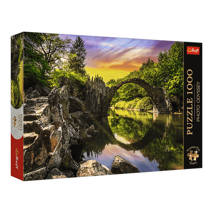 Rakotz Híd, Kromlau, Németország Trefl 1000 darabos kirakó puzzle (TR-10811) - puzzlegarden