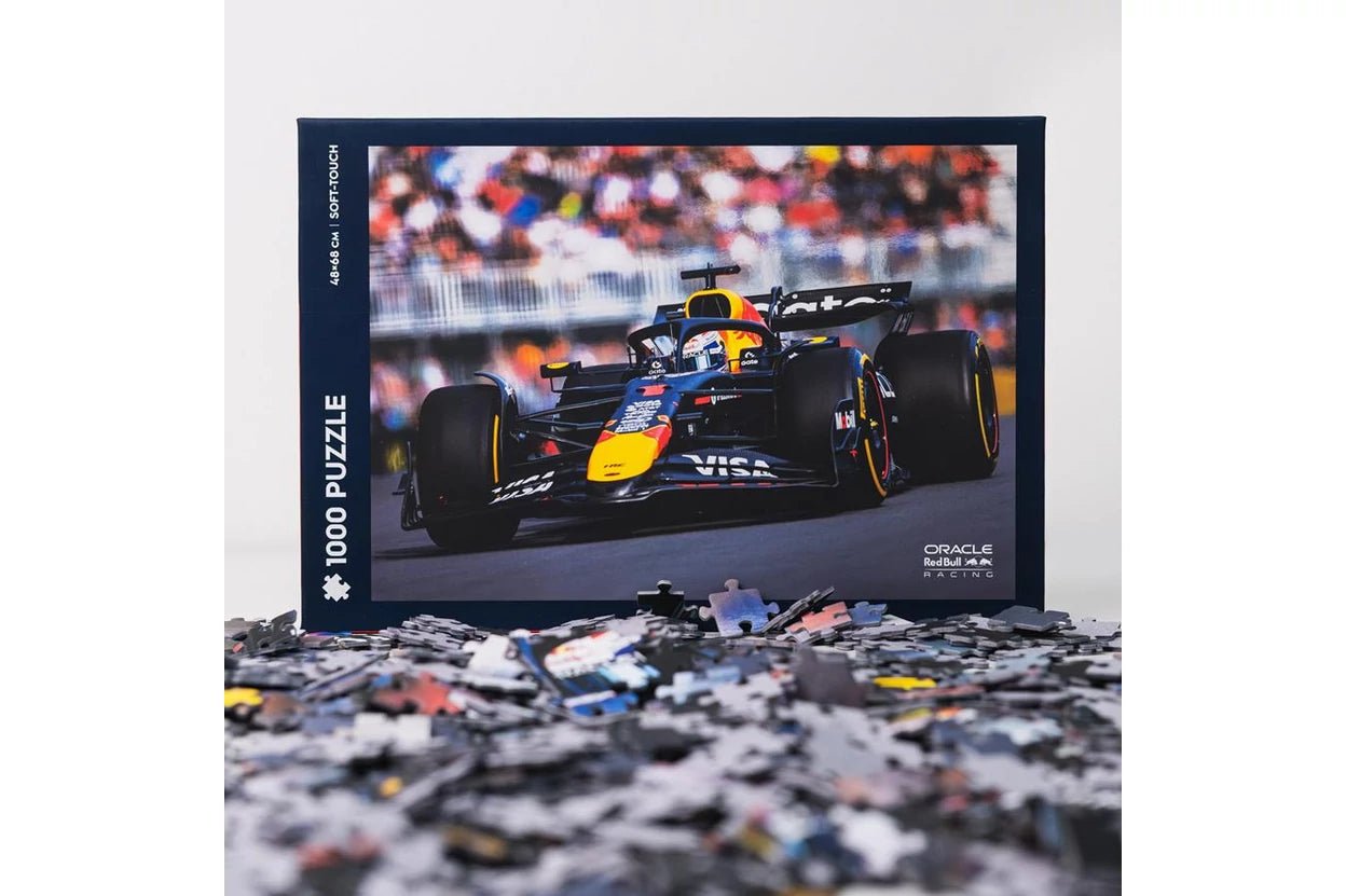 Red Bull Racing – Sebesség és precizitás Trefl 1000 darabos kirakó puzzle (TR-F1-1005285) - puzzlegarden