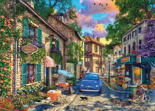 Reggel a Földközi - tengernél Gibsons 1000 darabos kirakó puzzle (G - G6385) - puzzlegarden