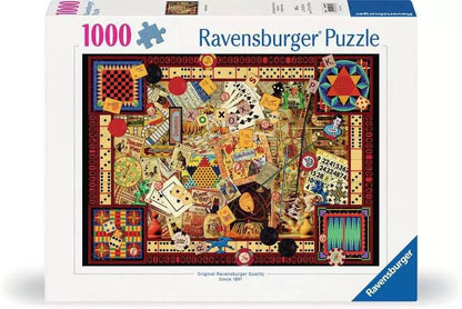 Régi Játékok Ravensburger 1000 darabos kirakó puzzle (RA-12000655) - puzzlegarden