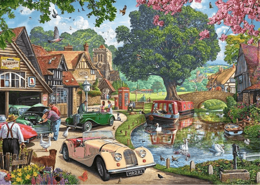 Régmúlt szép idők Ravensburger 1000 darabos kirakó puzzle (RA - 12001523 4005555015239) - puzzlegarden