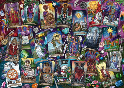 Rejtelmes tarot kártyák Schmidt Spiele 1000 darabos kirakó puzzle (SCH - 58879) - puzzlegarden
