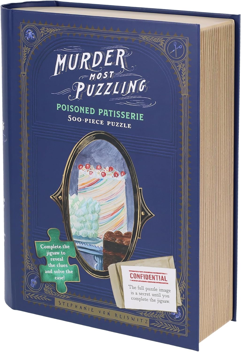 Rejtélyes gyilkosság - A Megmérgezett Sütemény Galison 500 darabos kirakó puzzle (GA-9781797235769) - puzzlegarden