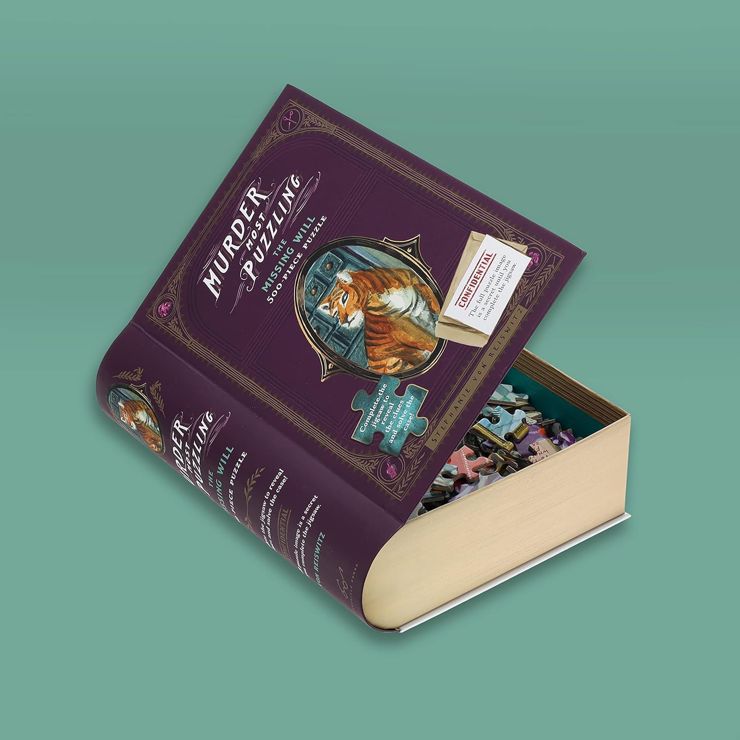 Rejtélyes gyilkosság - Az eltűnt végrendelet Galison 500 darabos kirakó puzzle (GA-9781797209562) - puzzlegarden