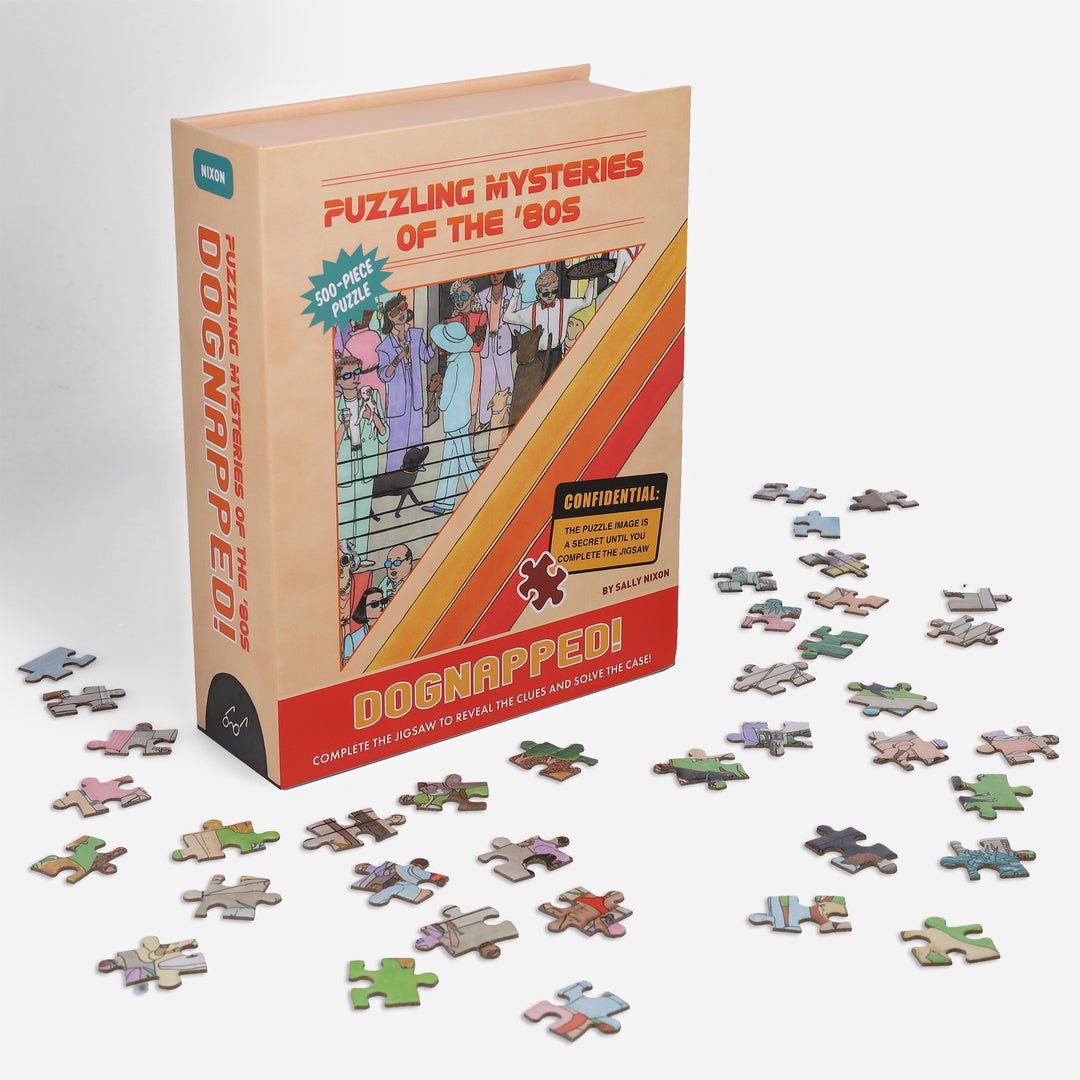 Rejtélyes kirakók – Kutyusrablás! Chronicle Books 500 darabos kirakó puzzle (GA-9781797222257) - puzzlegarden
