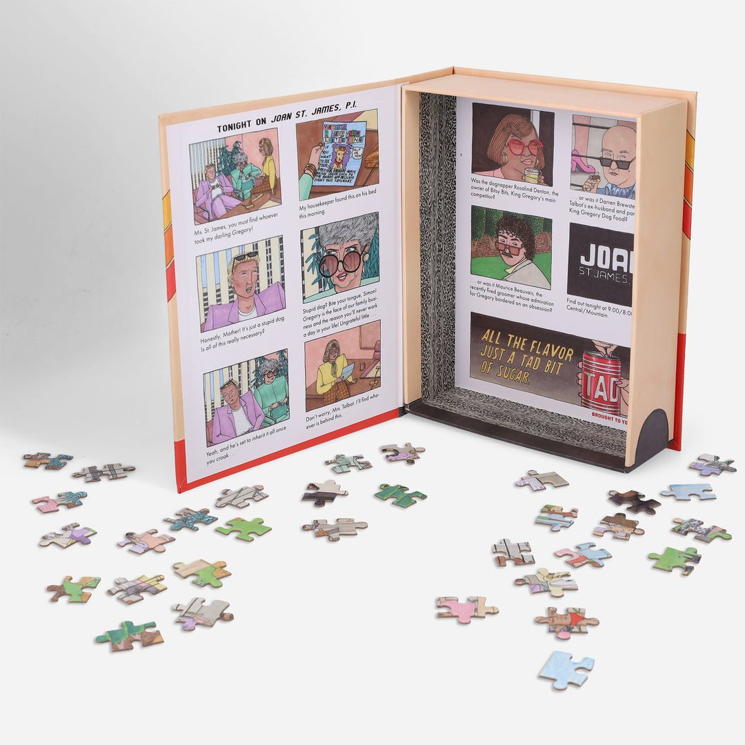 Rejtélyes kirakók – Kutyusrablás! Chronicle Books 500 darabos kirakó puzzle (GA-9781797222257) - puzzlegarden