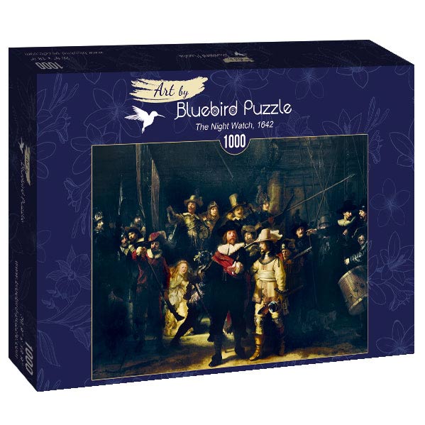 Rembrandt - Éjjeli Őrjárat Bluebird 1000 darabos kirakó puzzle (BB-P-60078 3663384600784) - puzzlegarden