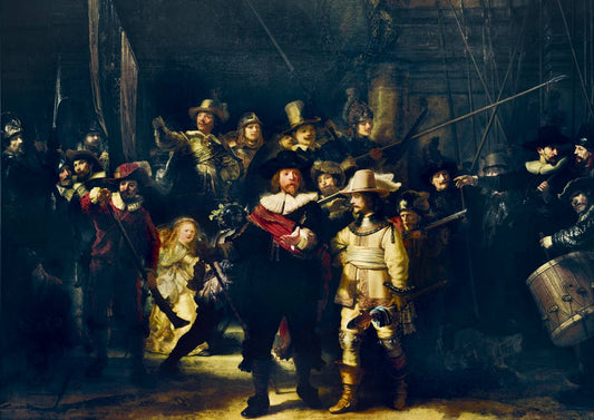 Rembrandt - Éjjeli Őrjárat Bluebird 1000 darabos kirakó puzzle (BB-P-60078 3663384600784) - puzzlegarden