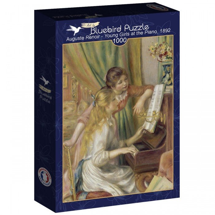 Renoir - Fiatal lányok zongoránál, 1892 Bluebird 1000 darabos kirakó puzzle (BB - F - 60315 3663384603150) - puzzlegarden