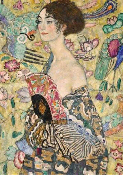 Art Collection - Klimt - Hölgy legyezővel