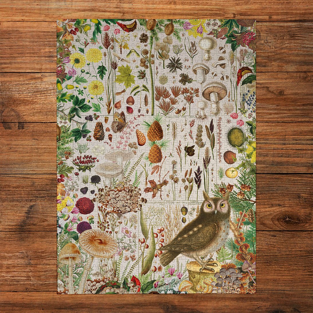 RHS: Őszi flóra Gibsons 1000 darabos kirakó puzzle (G - G7167) - puzzlegarden