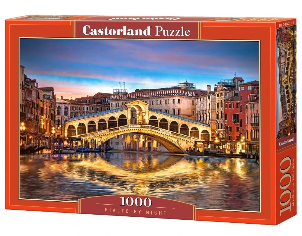 Rialto Éjjel Castorland 1000 darabos kirakó puzzle (C-104215 5904438104215) - puzzlegarden