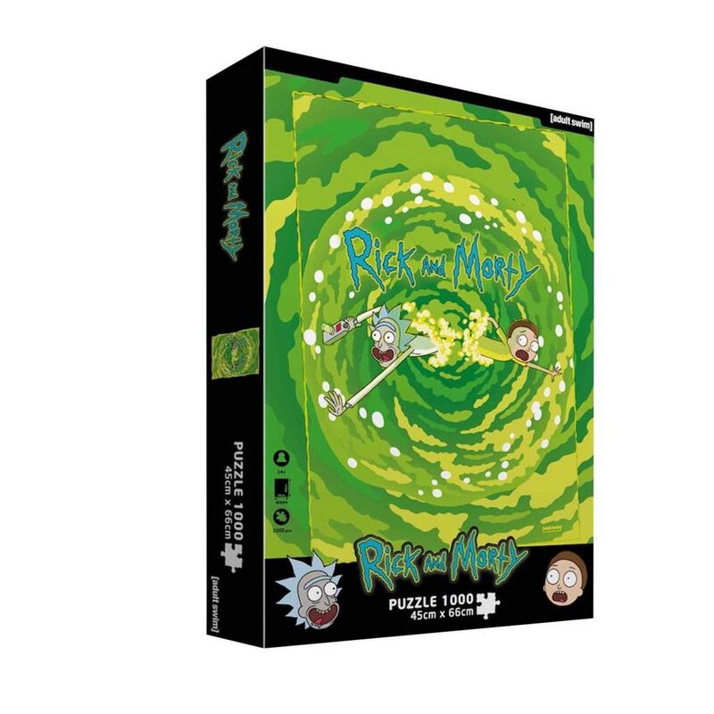 Rick és Morty - A Portál SD-Toys 1000 darabos kirakó puzzle (SD-RM001 8435450247378) - puzzlegarden