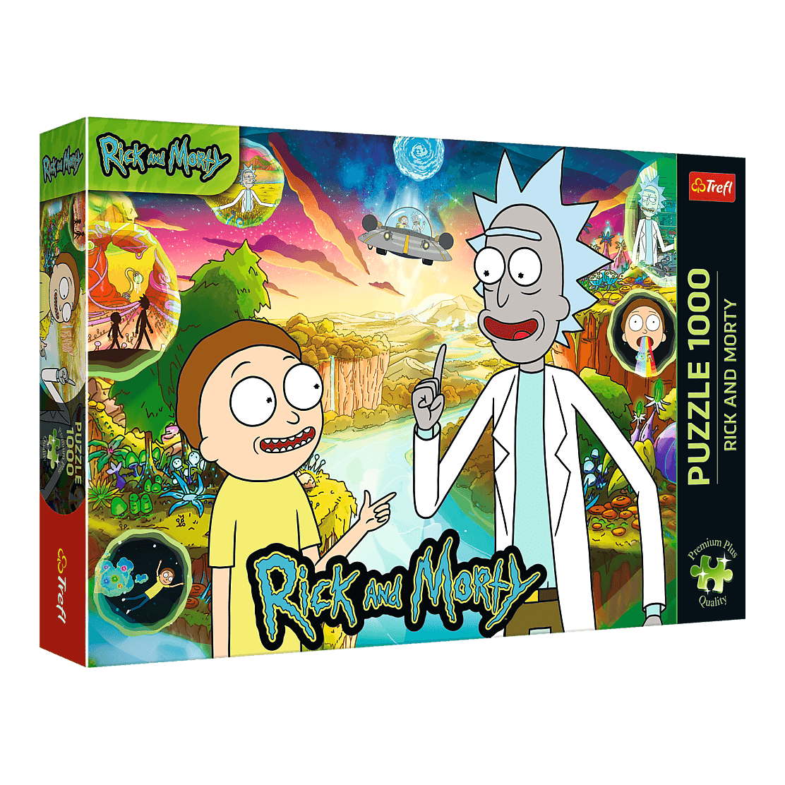 Rick és Morty Trefl 1000 darabos kirakó puzzle (TR-10838) - puzzlegarden