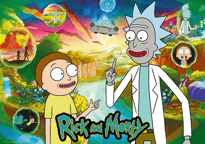 Rick és Morty Trefl 1000 darabos kirakó puzzle (TR - 10838 5900511108385) - puzzlegarden