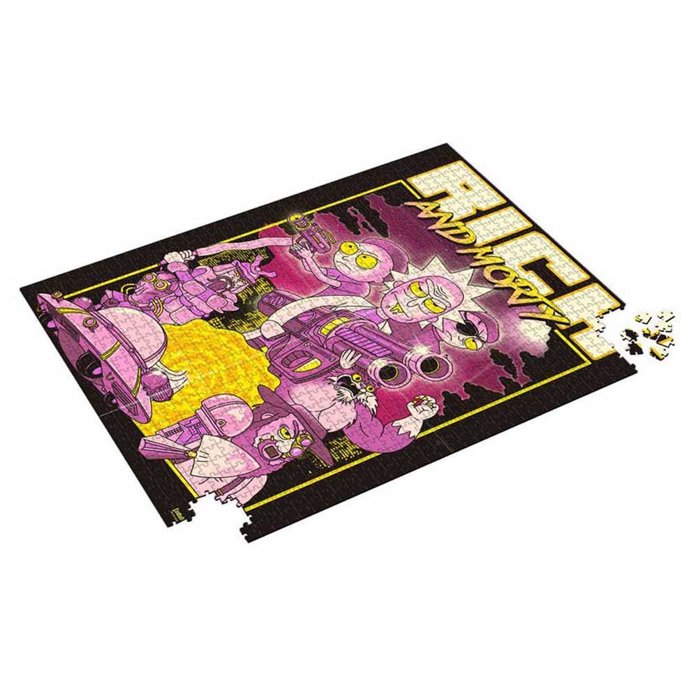 Rick & Morty - Retro Poszter SD Toys 1000 darabos kirakó puzzle (SD-WRN24738 8435450247385) - puzzlegarden