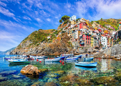 Riomaggiore, Cinque Terre, Olaszország ENJOY 1000 darabos kirakó puzzle (EN-1071 5949194010714) - puzzlegarden