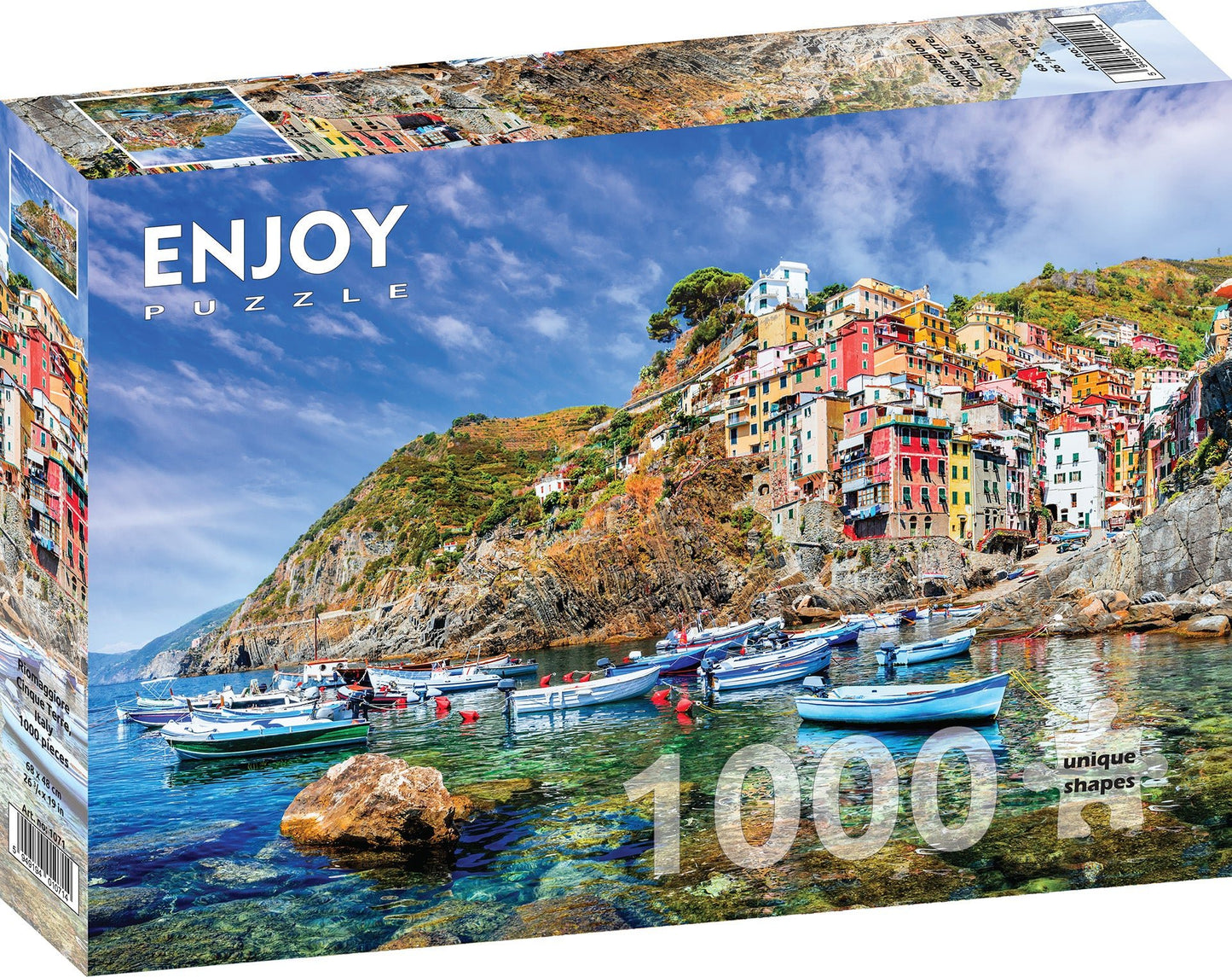 Riomaggiore, Cinque Terre, Olaszország ENJOY 1000 darabos kirakó puzzle (EN-1071 5949194010714) - puzzlegarden