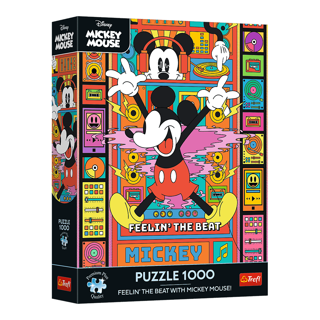 Ritmusra Miki egérrel Trefl 1000 darabos kirakó puzzle (TR-12142) - puzzlegarden