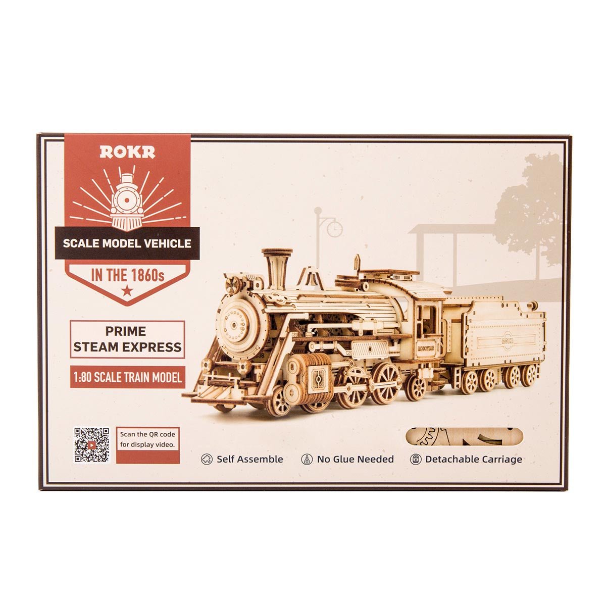 Rokr - A Nagy Gőzmozdony Robotime 308 darabos kirakó puzzle (RO-MC501) - puzzlegarden
